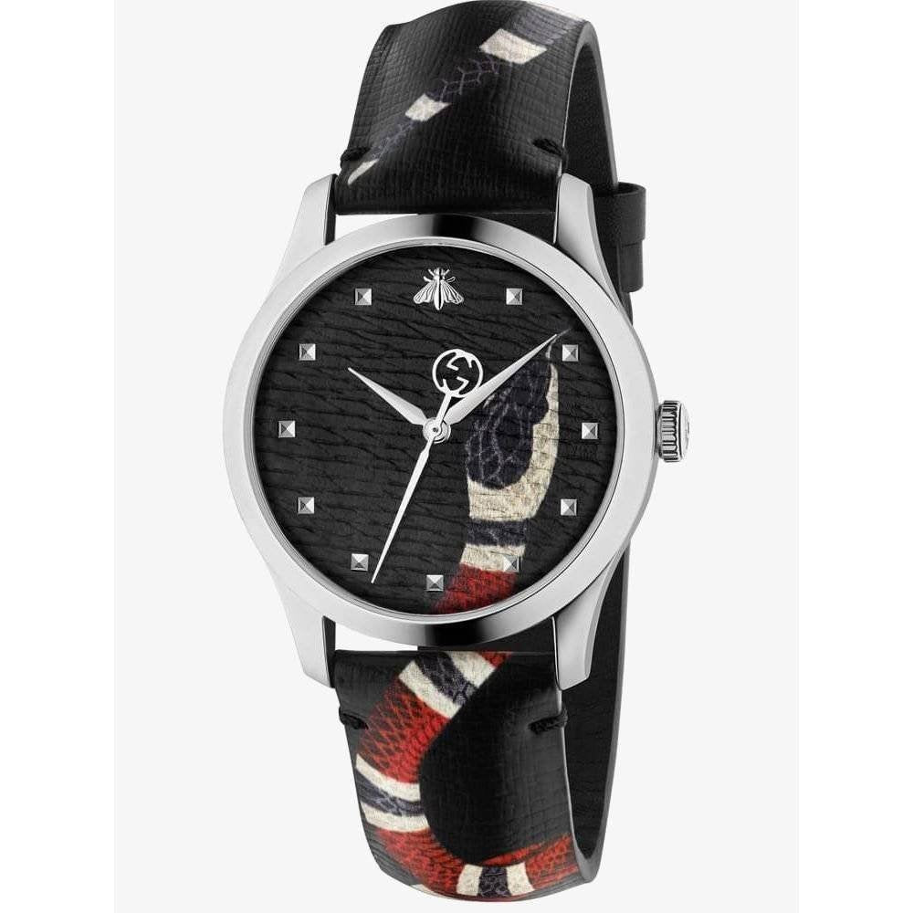 Gucci watch YA1264007 G-TIMELESS Snake Motif - SJR London Timepiece