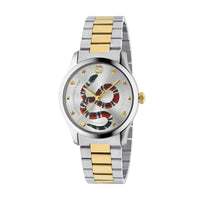 Gucci watch G-Timeless 38MM Mens Snake Motif mod. YA1264075 - SJR London Timepiece