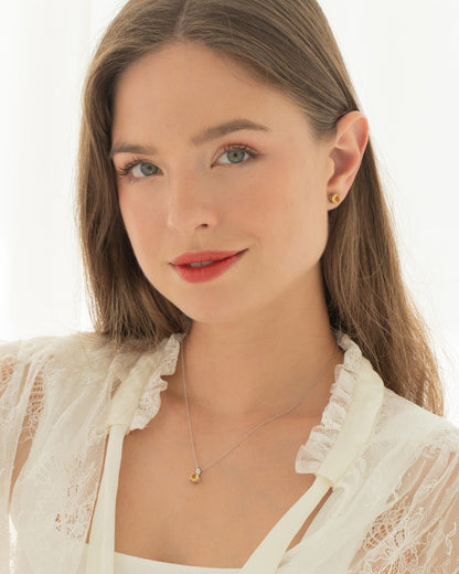 Citrine Everyday Jewellery Gift Set in Sterling Silver - SJR London Timepiece
