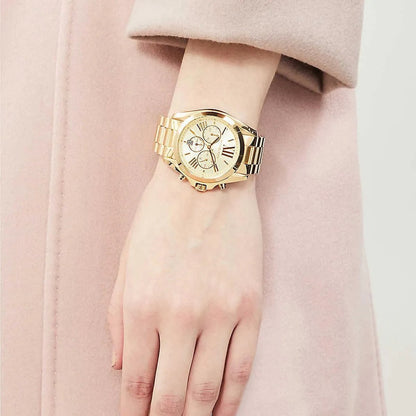 Michael Kors MK5605 Bradshaw Women's Gold Watch - SJR London Timepiece