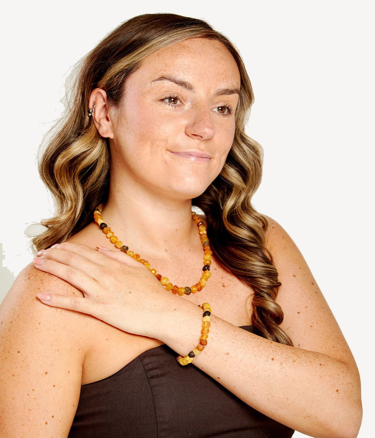 Collier unisexe multi-tons RAW