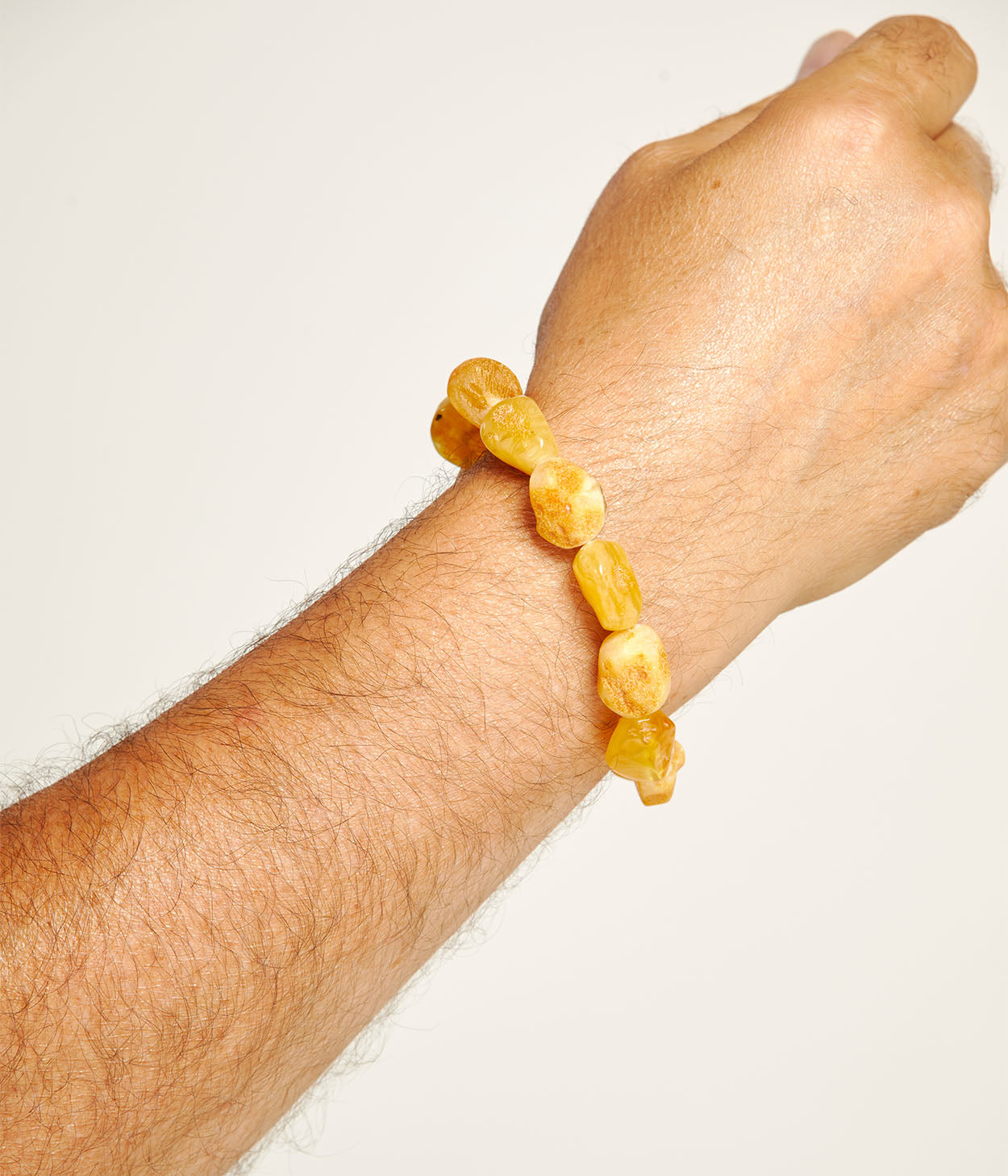 Bracelet unisexe ton jaune