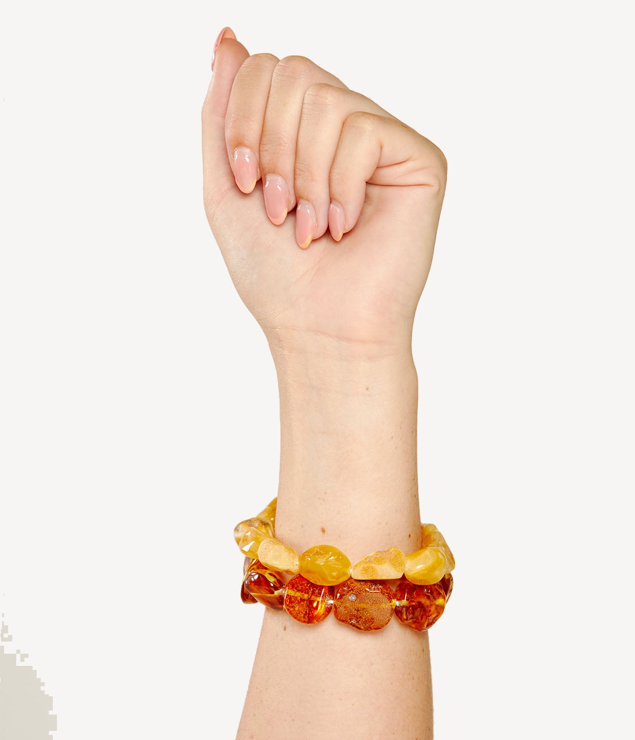 Bracelet unisexe ton jaune
