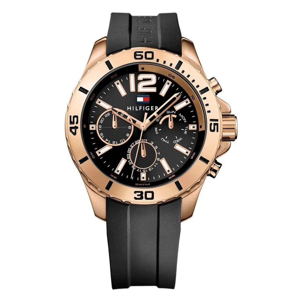 Montre Tommy Hilfiger or rose homme 1791145