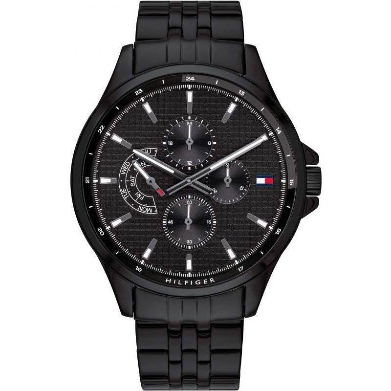 Tommy Hilfiger Black Steel Men's 1791611 - SJR London Timepiece