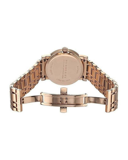 Burberry BU1864 Men's Heritage Rose Gold - SJR London Timepiece