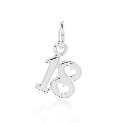 18th Birthday Silver Charm