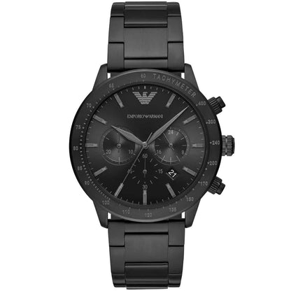 Emporio Armani AR11242 Mario Men's All Black Watch - SJR London Timepiece