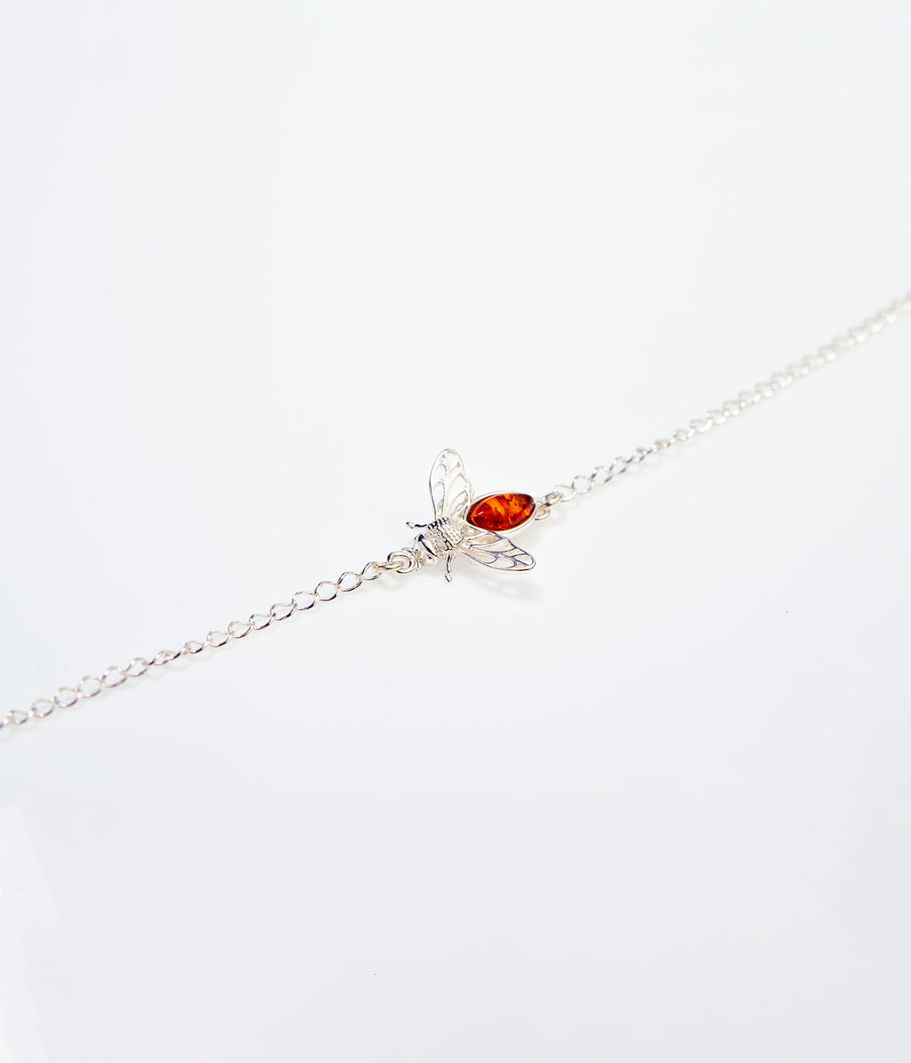 Amber Bee Bracelet