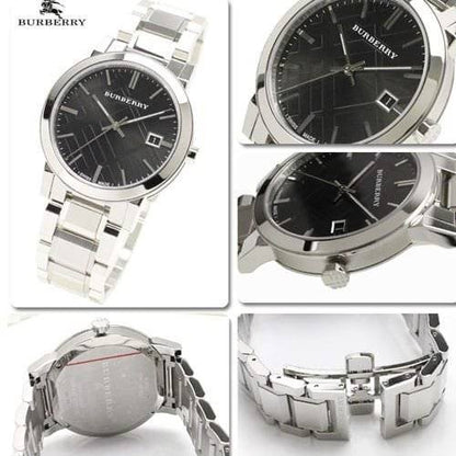 Burberry watch BU9001 Unisex Silver Tone - SJR London Timepiece