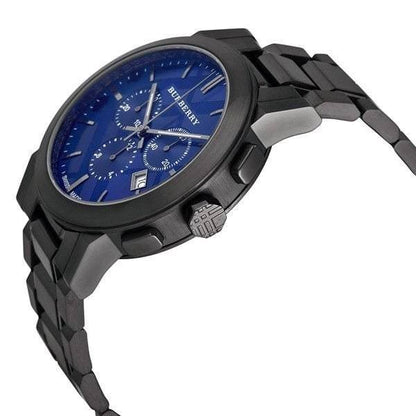 Burberry watch BU9365 Gunmetal Blue Dial - SJR London Timepiece