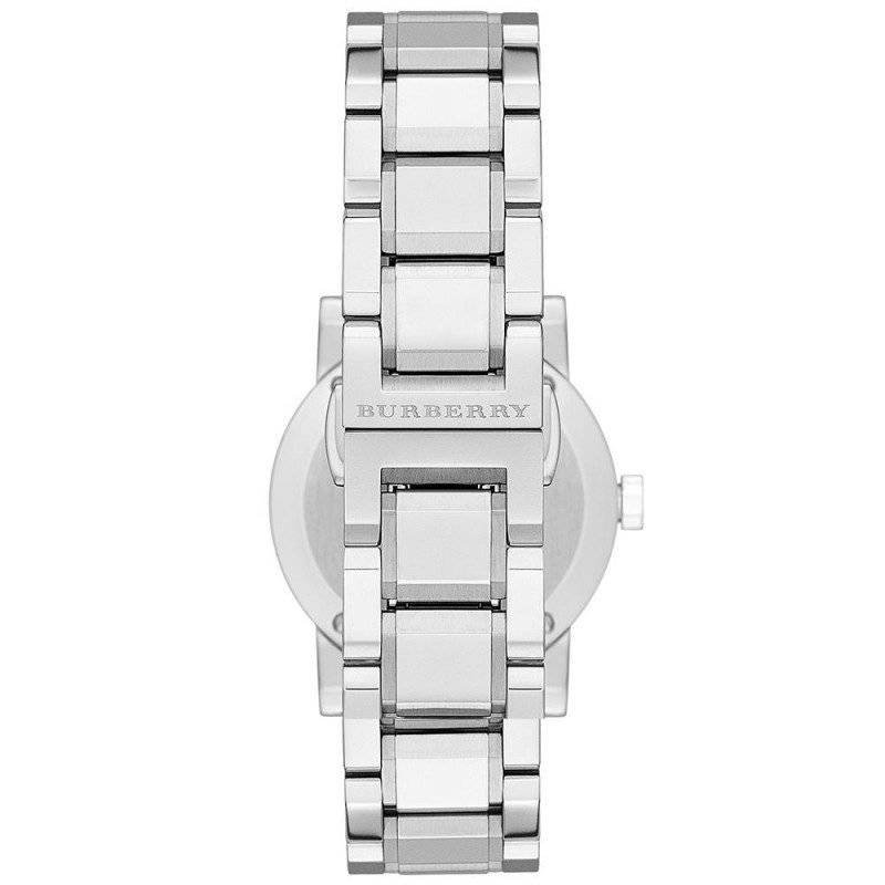 Burberry watch BU9220 Ladies Silver 26mm - SJR London Timepiece