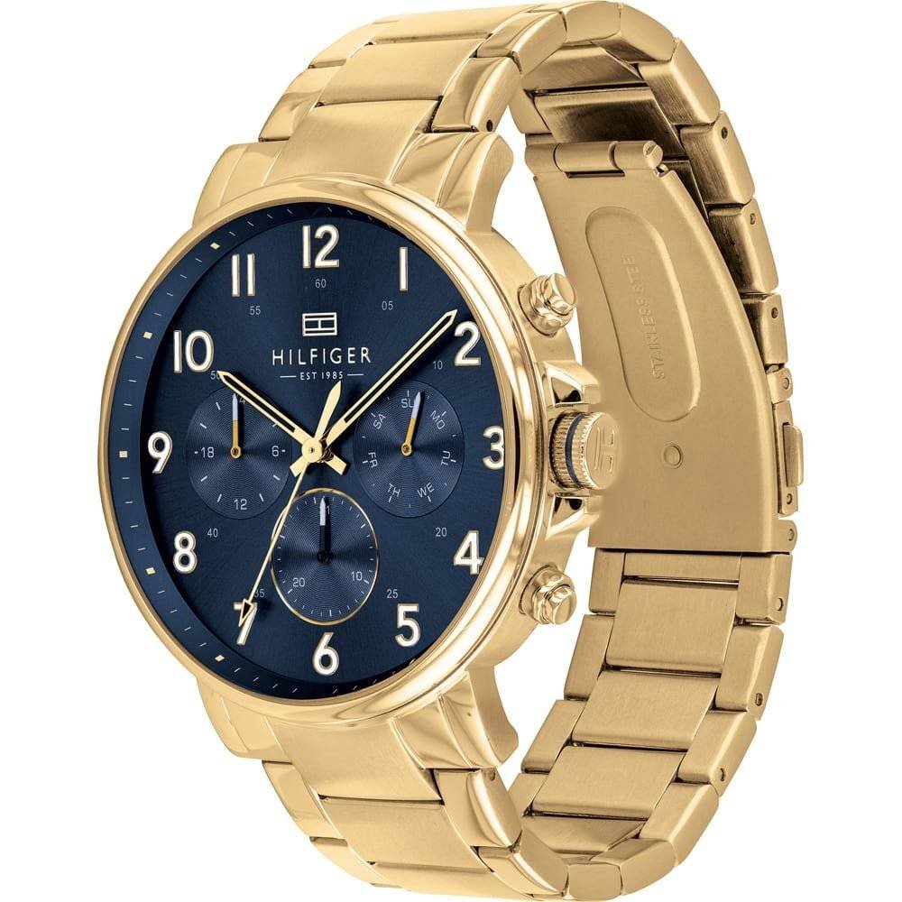 Montre Tommy Hilfiger 1710384  Cadran bleu pour homme
