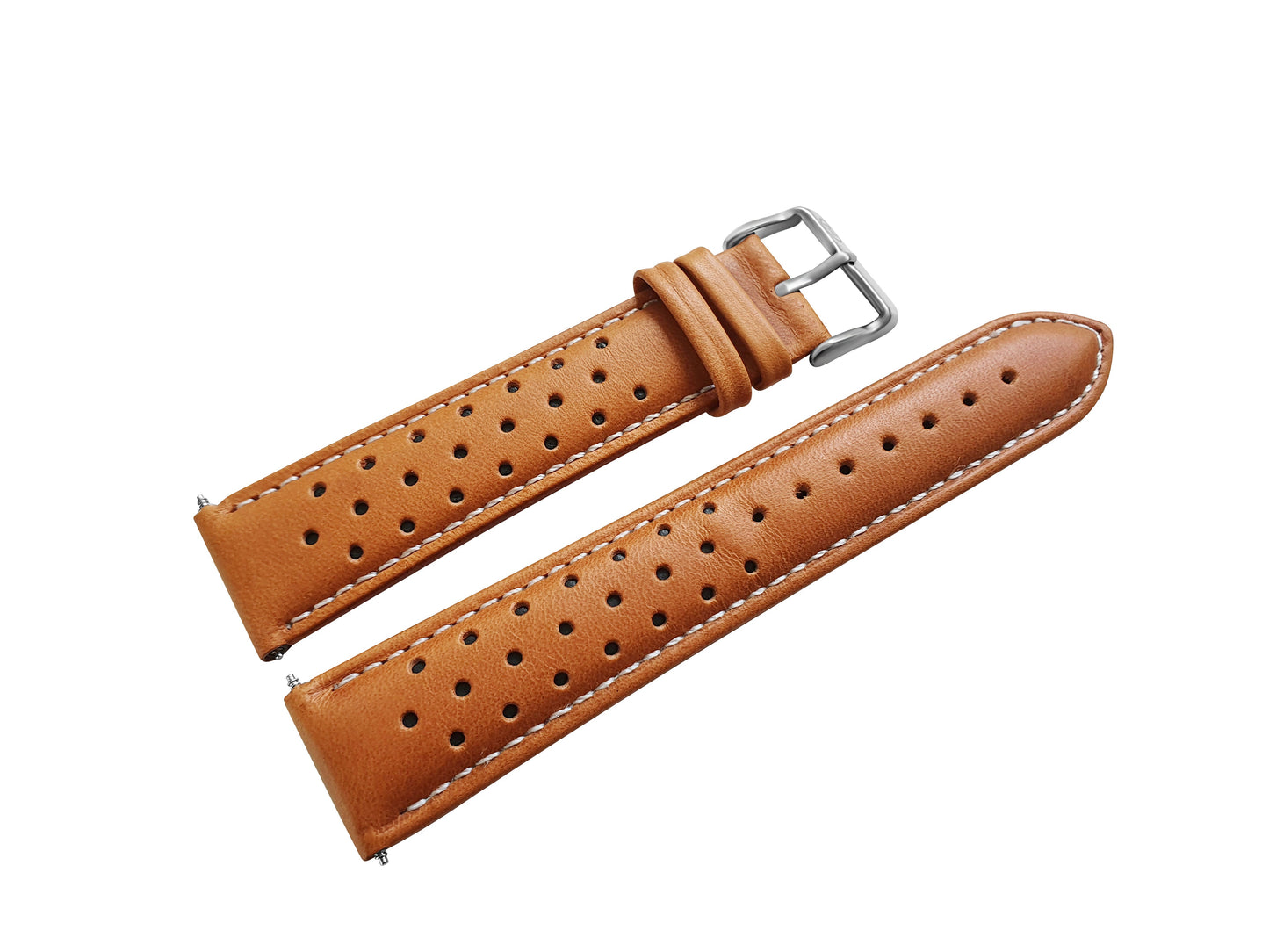 Tan Leather Rally Watch Strap (PRE-ORDER NOW) - SJR London Timepiece