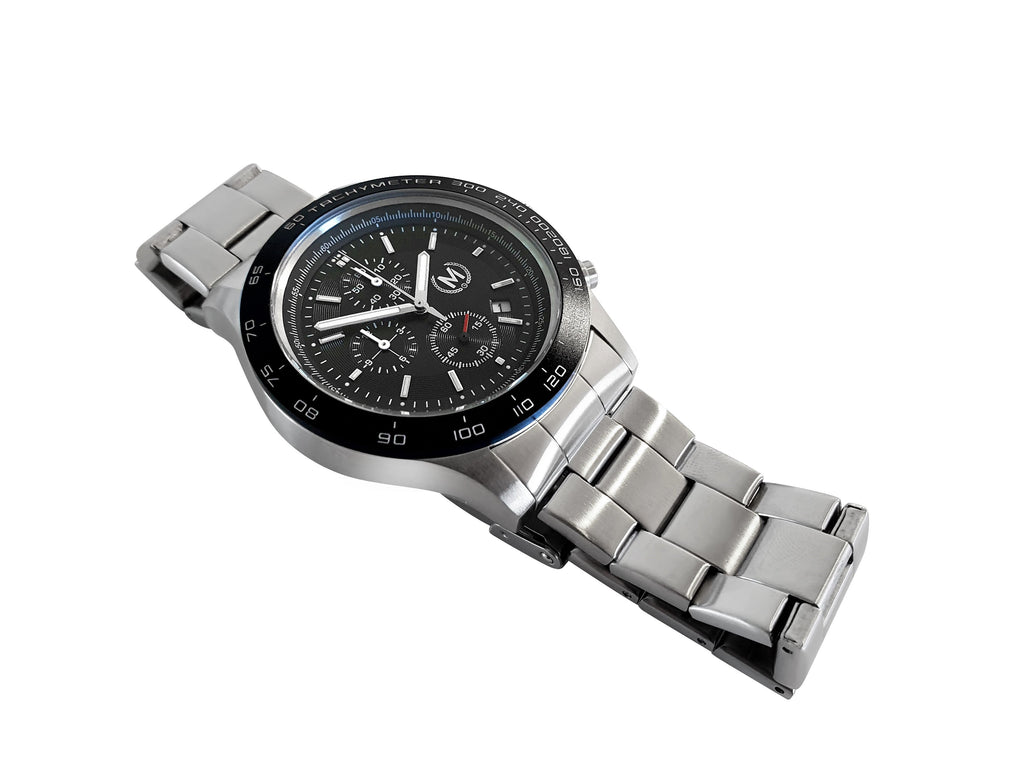 Chronographe Essai GT, bracelet métallique