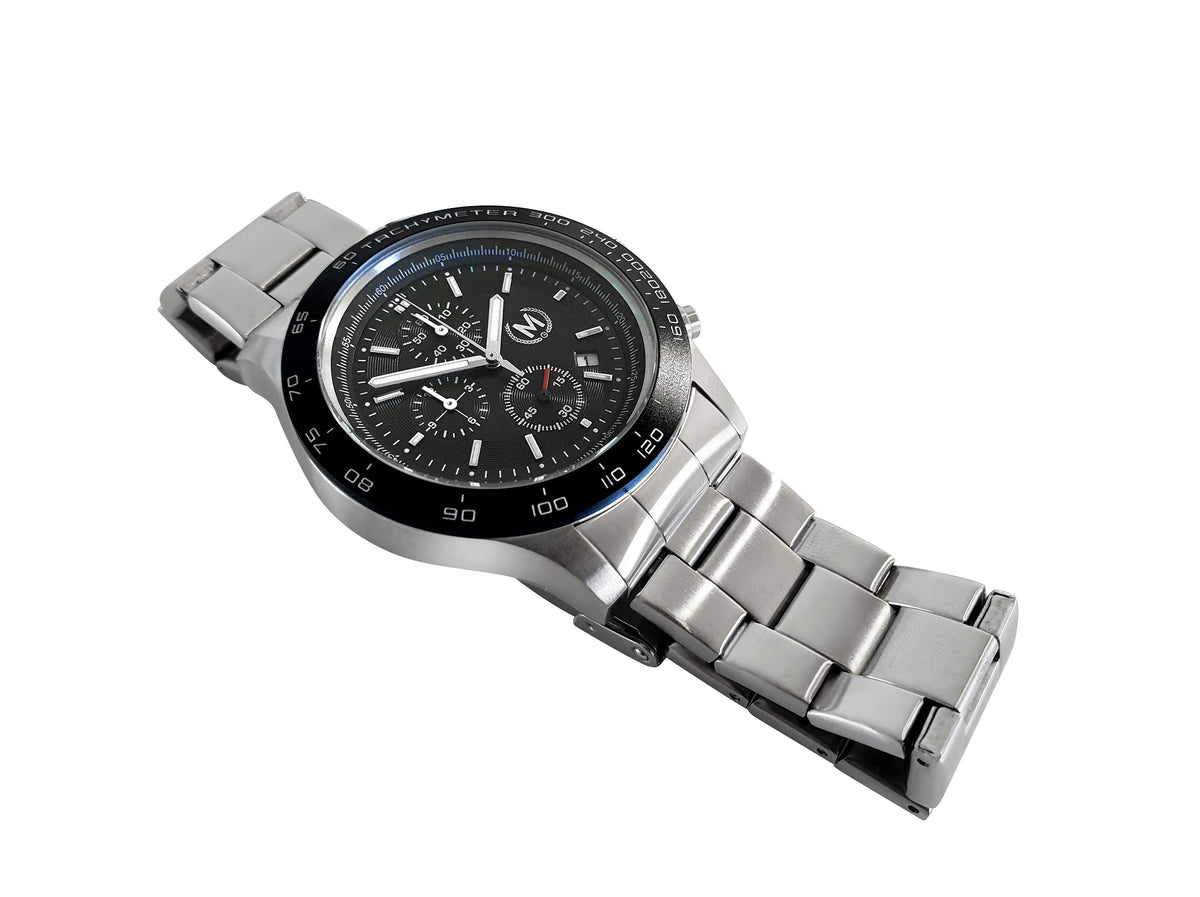 Chronographe Essai GT, bracelet métallique