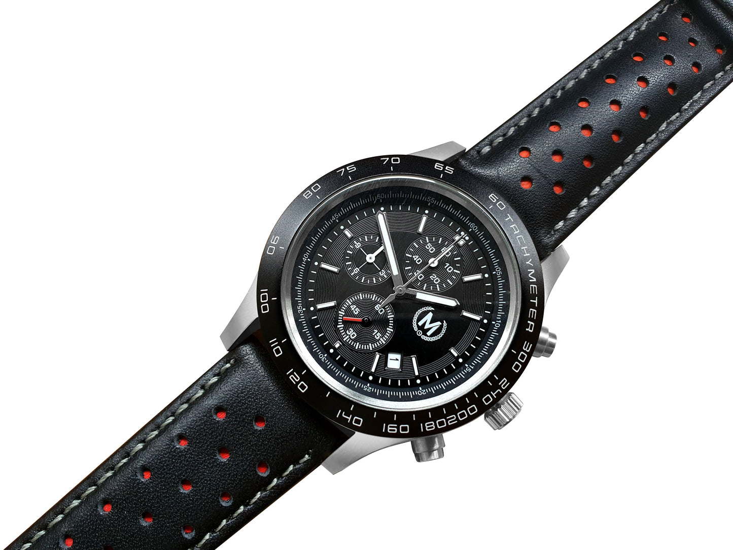 Esses GT Chronograph, Black Rally Strap - SJR London Timepiece