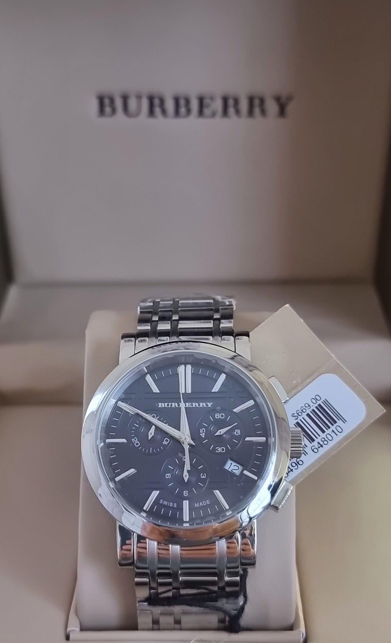 Burberry BU1360 Men's Chronograph - SJR London Timepiece