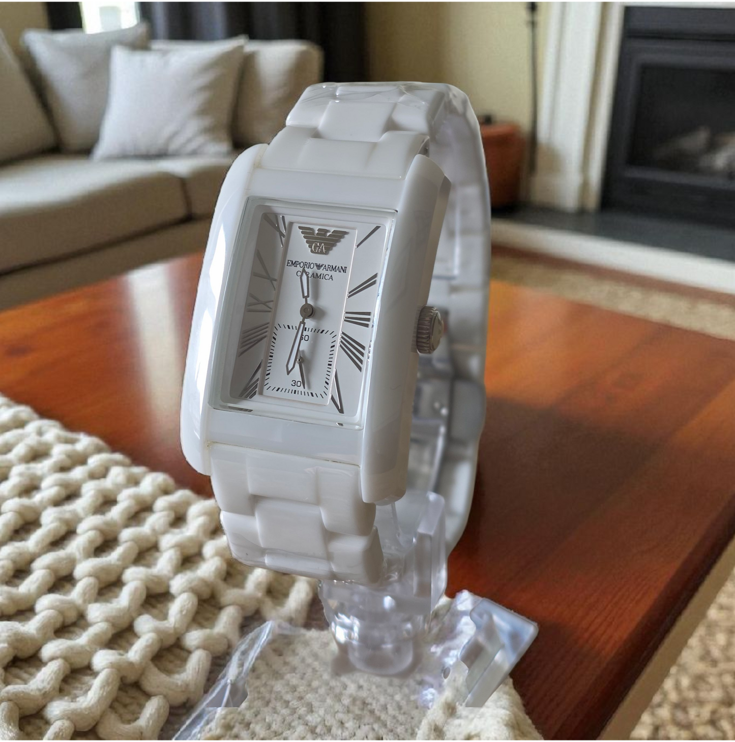 Emporio Armani watch AR1408 Square Men's - SJR London Timepiece