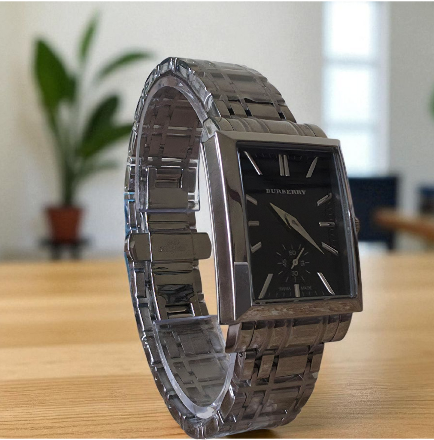 Burberry BU1321 Ladiess Classic Rectangle 23mm - SJR London Timepiece