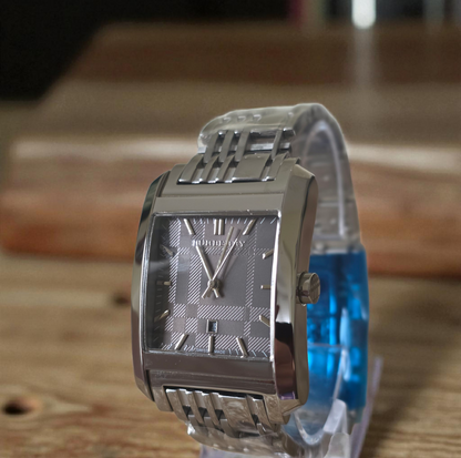 Burberry BU1568 Men's Classic Rectangle 32mm - SJR London Timepiece