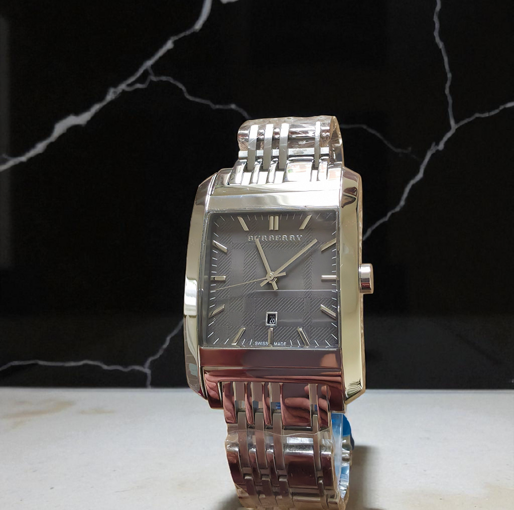 Burberry BU1568 Homme Classique Rectangle 32mm