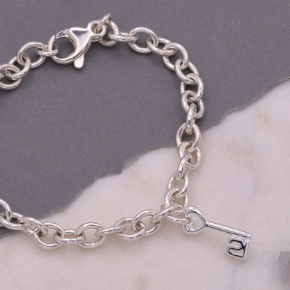 21st Birthday Silver Charm