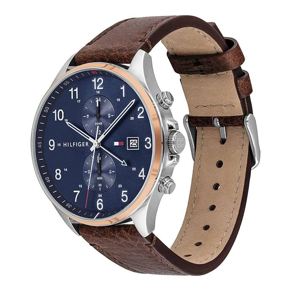Tommy Hilfiger Montre Homme Cadran Bleu TH 1791712