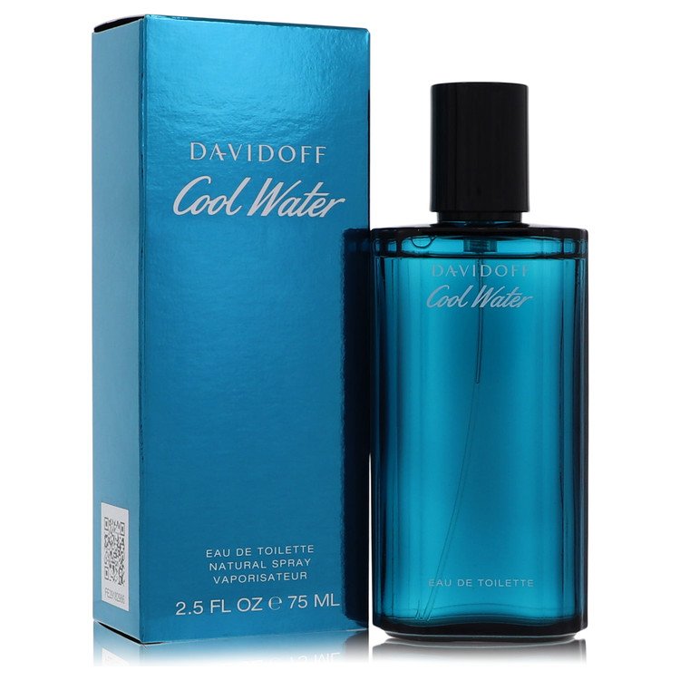 Davidoff Cool Water Eau de Toilette Spray for Men, 2.5 oz / 75 ml