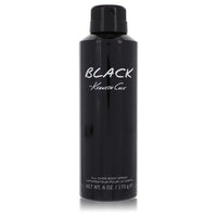Kenneth Cole Black by Kenneth Cole Body Spray for Men, 6 oz / 177 ml