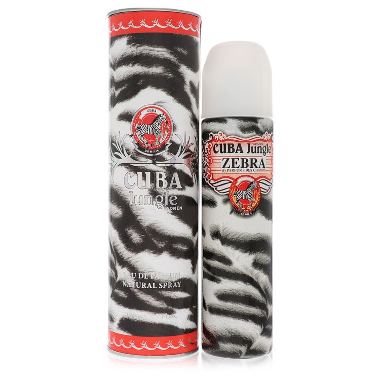Cuba Jungle Zebra by Fragluxe Eau de Parfum Spray 3.4 oz / 100 ml for Women