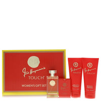 Touch by Fred Hayman Gift Set - Eau De Toilette Spray, Body Lotion, Shower Gel (3.4 oz / 100 ml each)