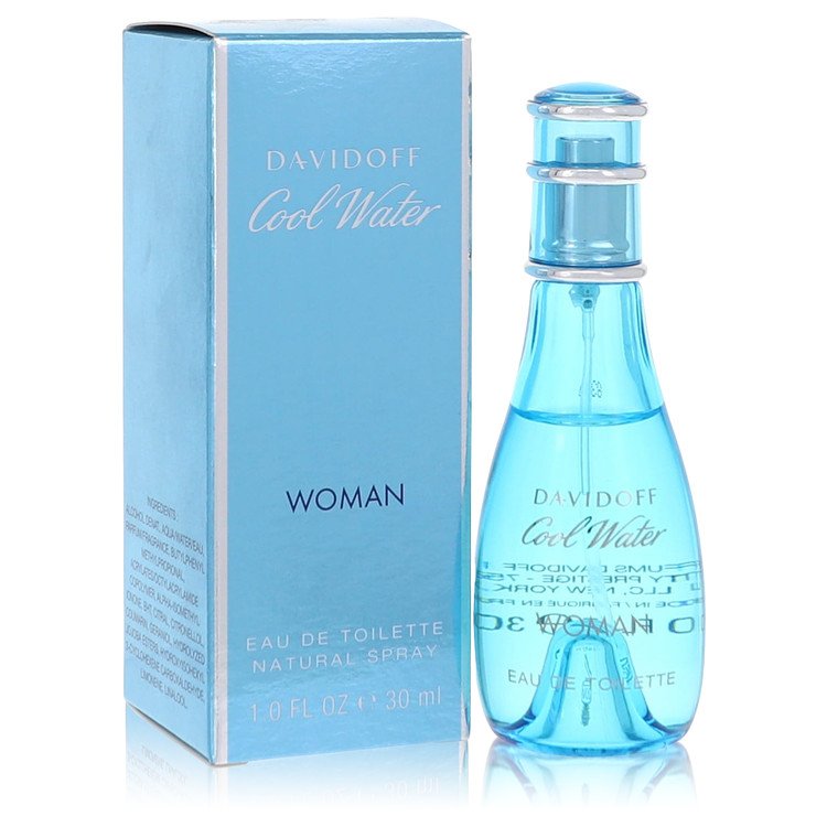Davidoff Cool Water Eau de Toilette Spray 1 oz (30 ml) for Women