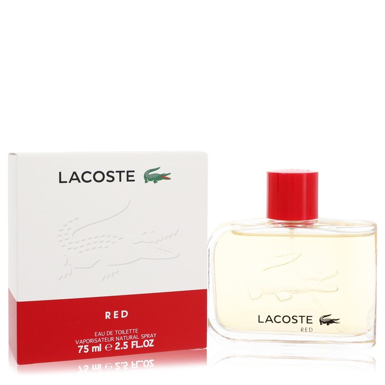 Lacoste Red Style In Play Eau de Toilette Spray 2.5 oz / 75 ml for Men
