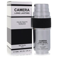 Max Deville Camera Long-Lasting Eau de Toilette Spray for Men, 3.4 oz / 100 ml