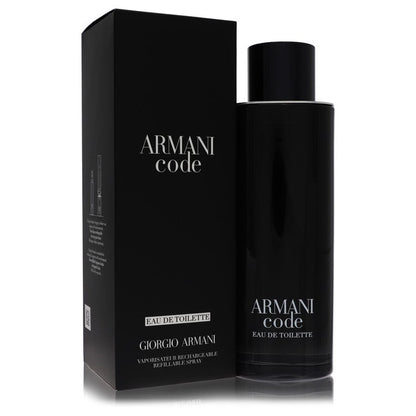 Armani Code Refillable Eau de Toilette Spray for Men by Giorgio Armani 3.4 oz/100 ml