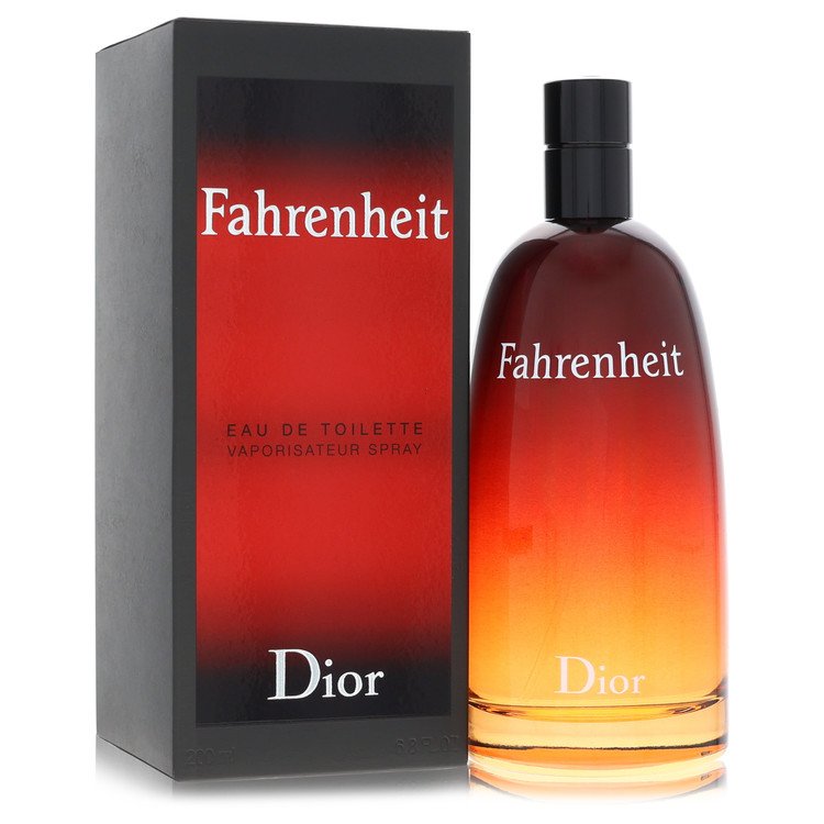 Fahrenheit by Christian Dior Eau de Toilette Spray for Men, 6.8 oz / 200 ml