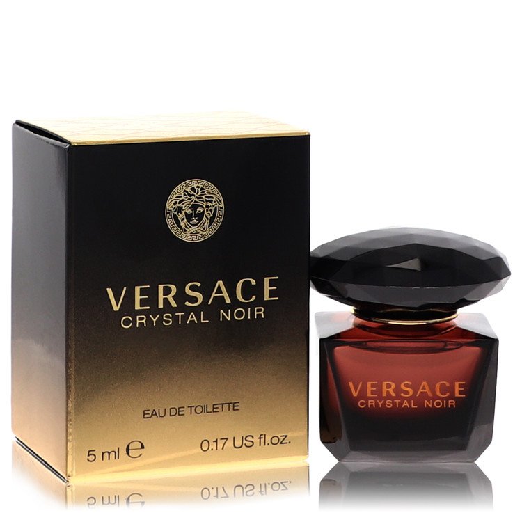 Versace Crystal Noir Mini Eau de Toilette 0.17 oz / 5 ml for Women