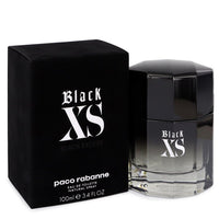 Paco Rabanne Black XS Eau de Toilette Spray for Men, 3.4 oz / 100 ml