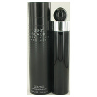 Perry Ellis 360 Black Eau de Toilette Spray for Men, 6.8 oz / 200 ml