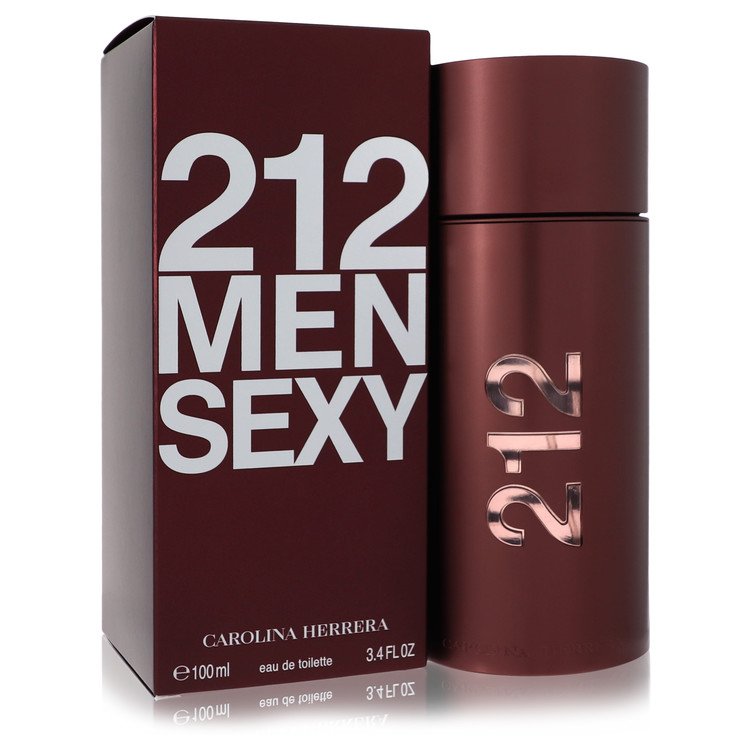 212 Sexy Eau De Toilette Spray for Men by Carolina Herrera, 3.4 oz / 100 ml