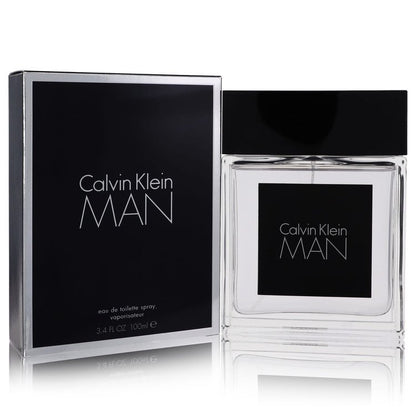 Calvin Klein Man Eau de Toilette Spray for Men 3.4 oz / 100 ml