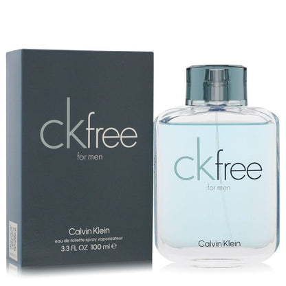 Calvin Klein CK Free Eau de Toilette Spray for Men 3.4 oz / 100 ml