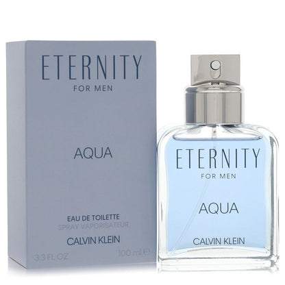 Calvin Klein Eternity Aqua Eau de Toilette Spray for Men 3.4 oz / 100 ml