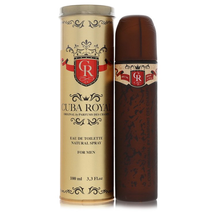 Cuba Royal by Fragluxe Eau De Toilette Spray for Men 3.4oz/100ml