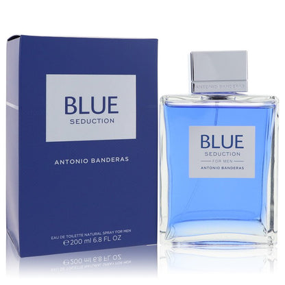 Antonio Banderas Blue Seduction Eau De Toilette Spray for Men, 3.4 oz / 100 ml