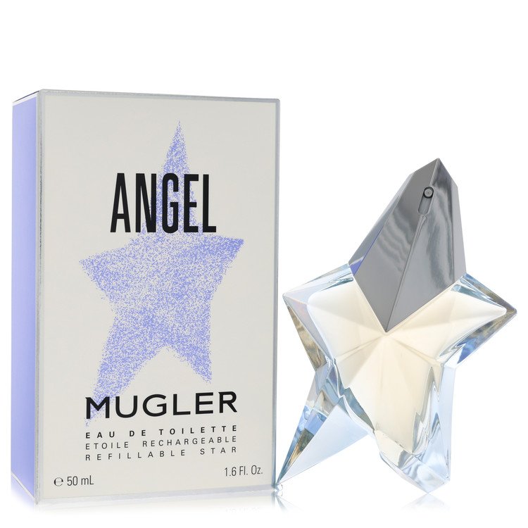 Angel by Thierry Mugler Refillable Eau De Toilette Spray 1.7 oz (50 ml) for Women