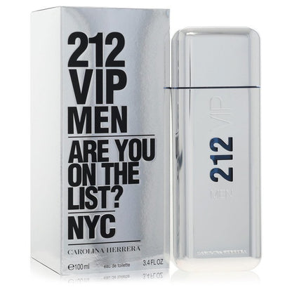 212 VIP Eau De Toilette Spray for Men by Carolina Herrera, 3.4 oz / 100 ml