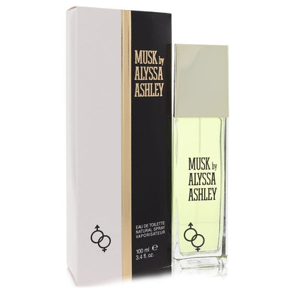 Alyssa Ashley Musk Eau De Toilette Spray for Women, 3.4 oz / 100 ml