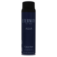 Eternity Aqua by Calvin Klein Men's Body Spray 5.4 oz (160 ml)